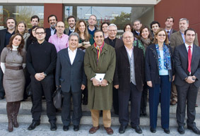 Imagen de todos los decanos.